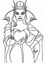 Narissa Enchanted Koningin sketch template
