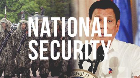 Duterte’s Promises And His First Year In Office National Security