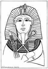 Pharao Malvorlage Pharaoh Egipto Herunterladen sketch template