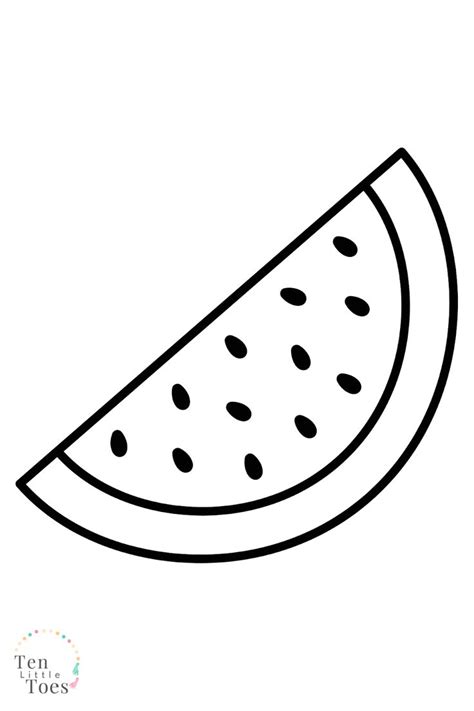watermelon colouring pictures kids printable coloring pages kids