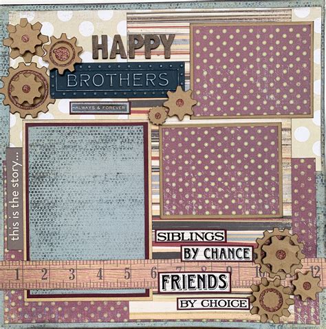scrapbooking layout page  mixed media collage art collectibles