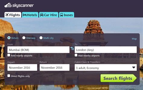country search  explore flights   dream destination  skyscanner skyscanner india