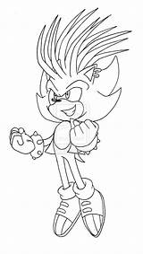 Manic Hedgehog Thepandamis sketch template