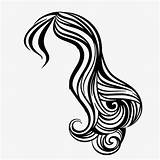 Hair Vector Curly Wig Clipart Icon Drawing Long Getdrawings Clipartmag Clipground sketch template