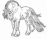 Horse Mustang Beautiful Coloring Print Pages Game sketch template