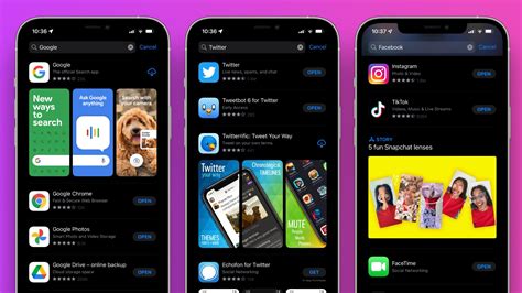 ios  app store hides screenshots  installed apps  search results  improve