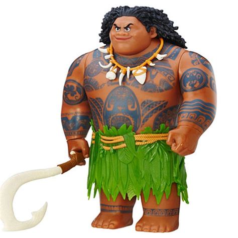 20cm Movie Moana Waialiki Maui Action Figures Toys Model Dolls With