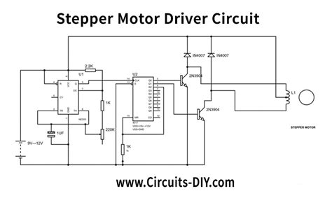 motor driver circuit diagram wiring diagram  schematics