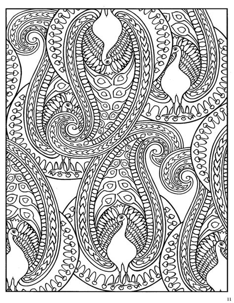 paisley coloring pages coloring home