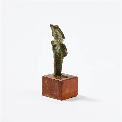 Egyptian Bronze Figurine Of Osiris God Of The