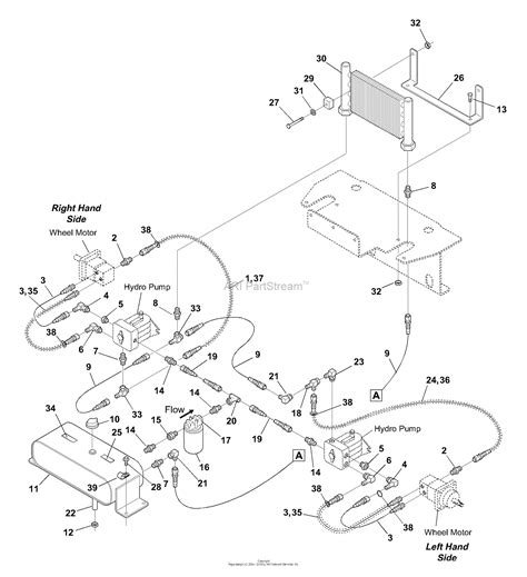bobcat hydraulic system diagram