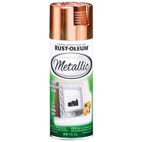 rust oleum specialty  oz metallic copper spray paint