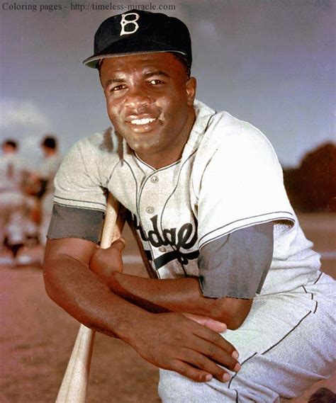 printable pictures  jackie robinson timeless miraclecom