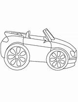 Coloring Car Topcoloringpages Pages sketch template
