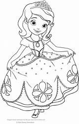 Sofia Princesse Principessa Princesinha Princesita Colorier Ambre Cartonionline Coloriages Kolorowanki Drucken Impressão Stampare Principesse sketch template