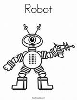 Robot Coloring Pages Lego Color Print Trace Im Outline Twistynoodle Miss Will Dog Eye Favorites Login Add Built California Usa sketch template