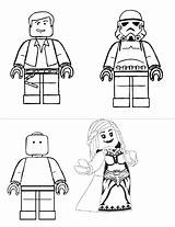 Lego Coloring Pages Birthday Colouring Book Head Party Sheets Books Template Kids Wars Star Scribd Print Crafts Face sketch template