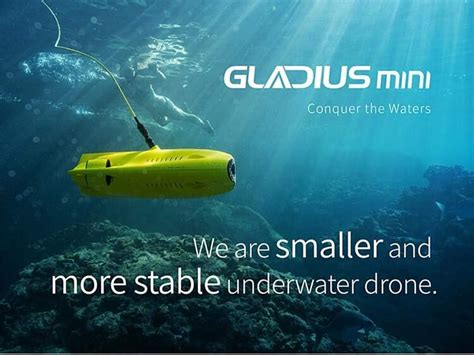 gladius mini underwater drone tech nuggets