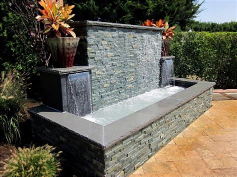 stunning  unique water features ideas craft  home ideas water feature wall water
