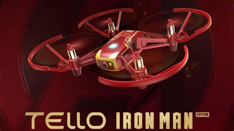 dji announce iron man edition tello drone