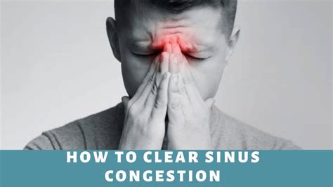 clear sinus congestion