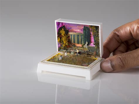 check   miniature dioramas set  ring boxes simplemost