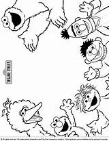 Sesame Street Colouring Coloring Pages Colour Many Them Library Fridge Stick Finished Awesome When Other sketch template