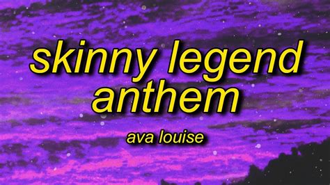 Skinny Legend Anthem Feat Big Dick Chima Ava Louise Shazam