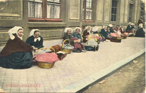 Vrouwen Op De Markt Brabants Dorpsleven