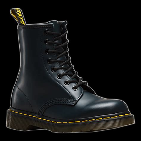 dr martens  eyelet  navy blue boot  vixens  angels