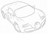 Bugatti Chiron Ausmalbild Veyron Mclaren sketch template