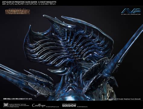Alien Vs Predator Alien Queen Bust By Coolprops Sideshow