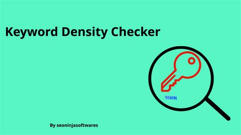 keyword density checker seo ninja softwares  seo tools