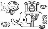 Coloring Octonauts Pages Gups Coloriage Kids Gup Print Octonaut Coloriages Color Getcolorings Getdrawings Underwater sketch template
