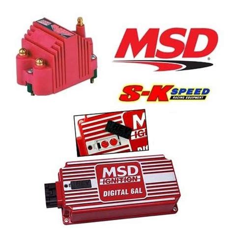 msd  ignition kit  digital al ignition box  blaster ss coil