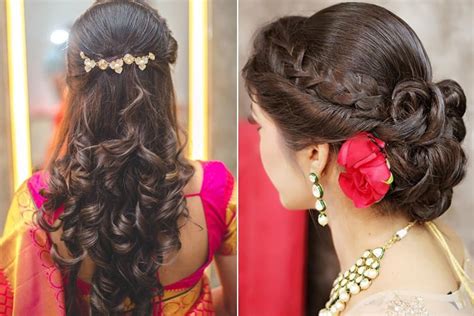 top  simple  sleek indian hairstyles  curly hair