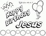 Jesus Birthday Coloring Happy Printable Pages Color Christmas Mats Place Kids Colouring Print Popular Getdrawings Library Clipart Getcolorings Coloringhome sketch template