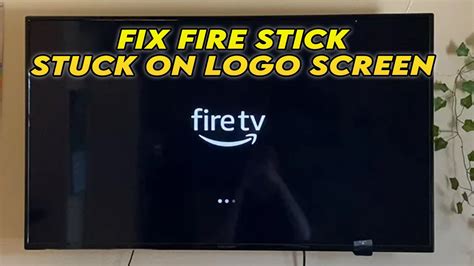 fix fire stick stuck  logo screen boot loop