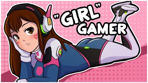 girl gamer animated youtube