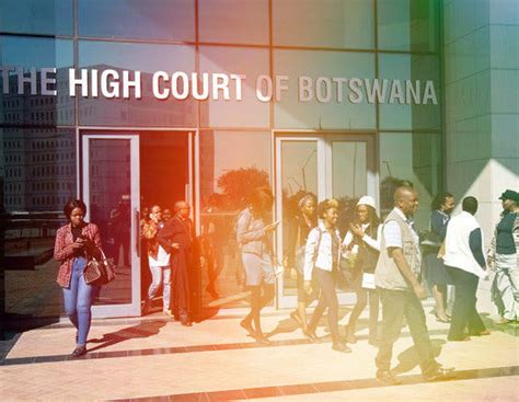Disappointment As Botswana Government Appeals Ruling Making