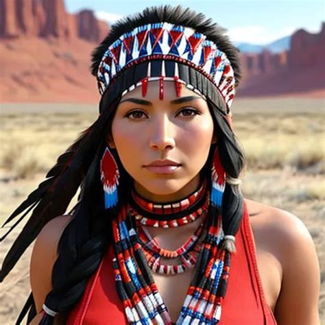 Native American Woman Openart