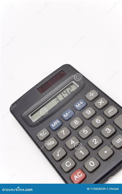 calculator stock afbeelding image  engeland investeren