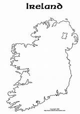 Irlanda Coloringhome sketch template