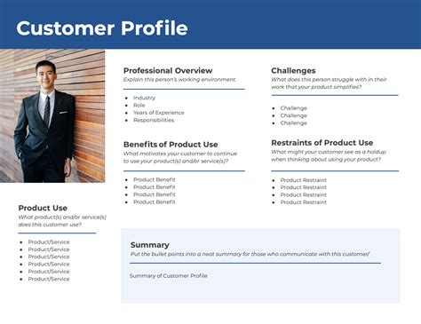 customer profile template excel beautiful  profile sheet template