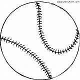 Coloring Pages Baseball Sherriallen Sports sketch template