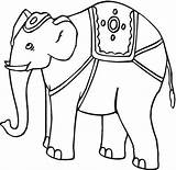 Elephant Pages Coloring Indian Hindu Getcolorings Printable Color Asian sketch template