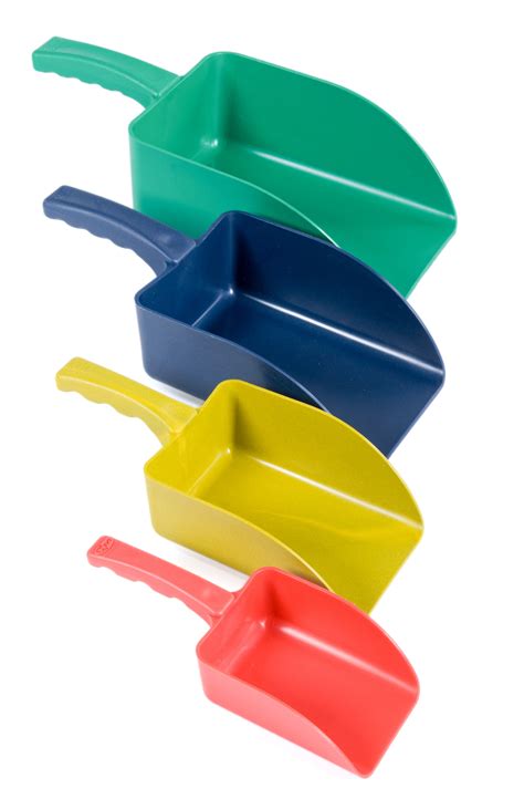 plastic scoops colour coded scoops food scoops plastic containers