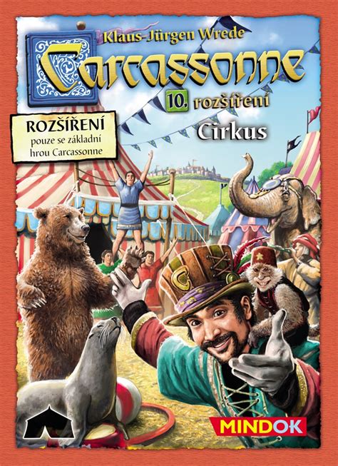 carcassonne 10 rozšíření cirkus svĚt her cz společenské deskové