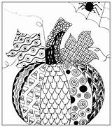 Halloween Coloring Drawing Pumpkin Pages Simple Myers Michael Adult Adults Pumkin Color Scary Zentangle Kids Printable Drawings Print Beautiful Getcolorings sketch template