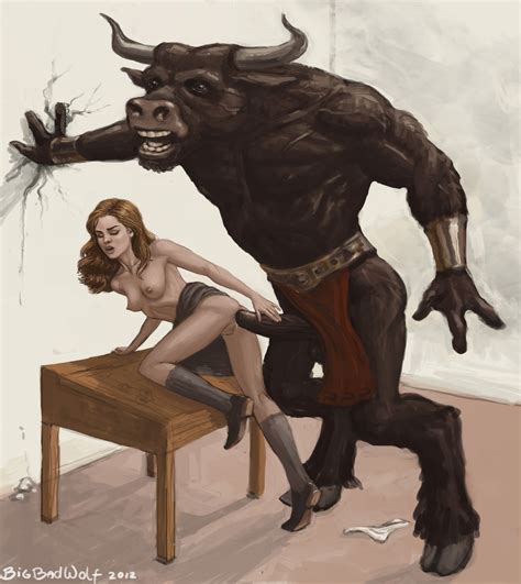 Hermione Granger And A Minotaur By Remus Lupin Hentai